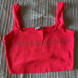 Limited Edition Pink Crop Top